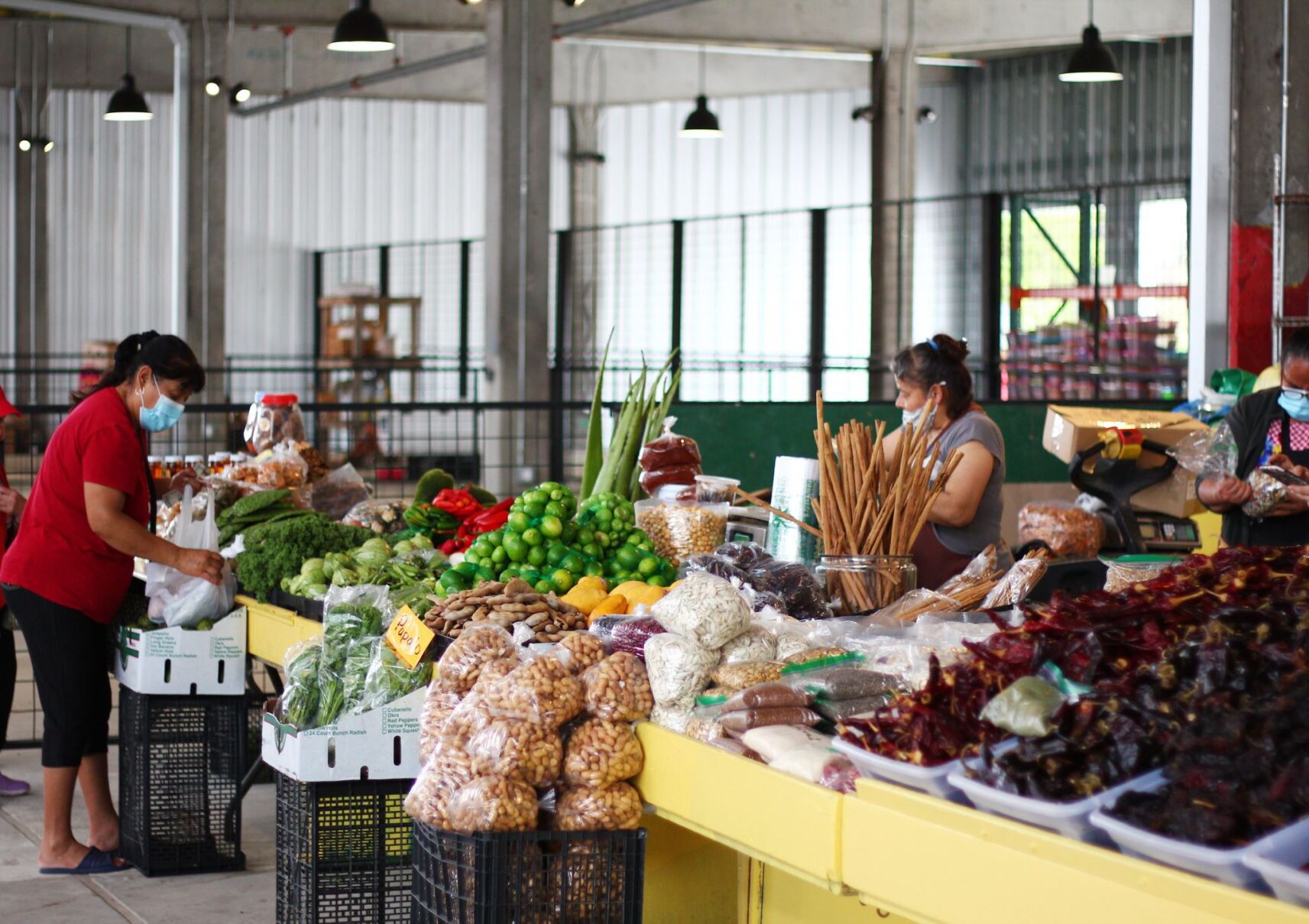 Houston Farmers Market Shoppers